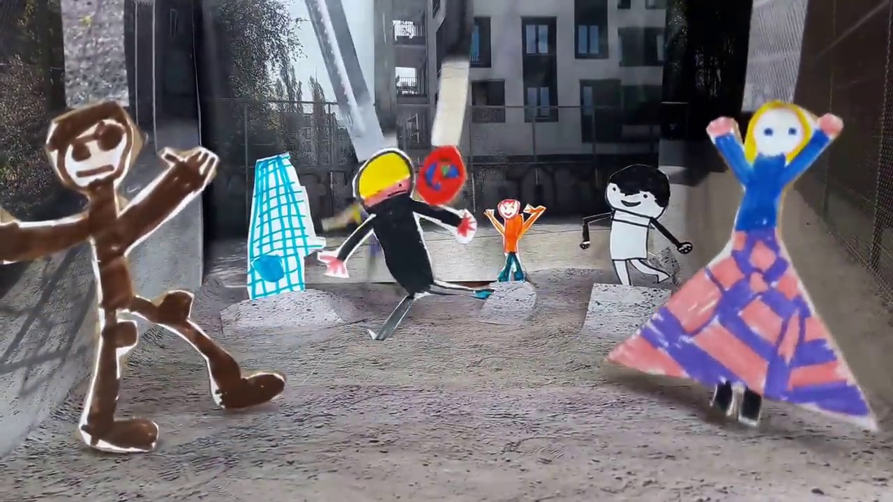 MixedMediaVideo und AnimationsProjekt Berlin Cosmopolitan School